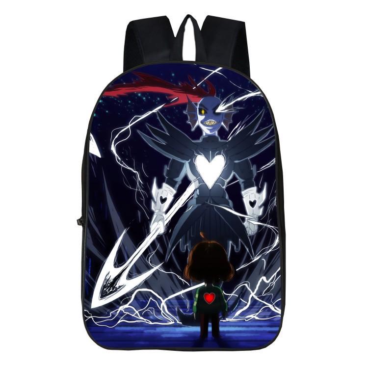 Under The Legend Schoolbag Game Merchandise Backpack Undertale Student Shoulder Load Reduction Storage
