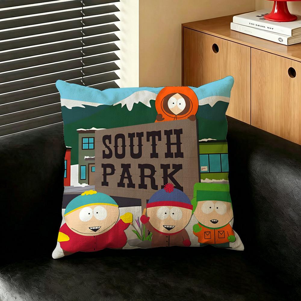 Cartoon SSouth PPark Cushion Cover Creative pillowcases for interior decoration office living room home Car hot