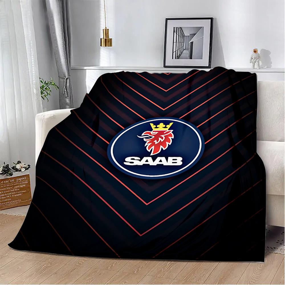 Sweden S-Saabs S-Scanias Printed Blanket Picnic Blankets Warm Blanket Soft and Comfortable Blanket Home Travel Birthday Gift
