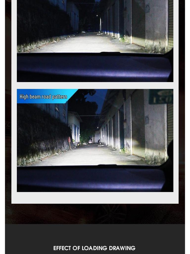 Compatible with 2019-2022 Corolla: Bi-Beam LED Streamer Lens Headlight Assembly