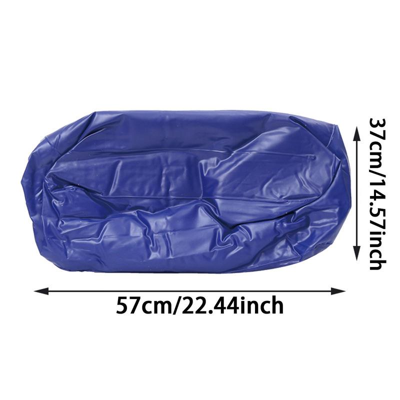 Coussin de siège de kayak de remplacement Gonflable PVC Épaissi Coussin de bateau Antidérapant Support pour le camping et l'extérieur