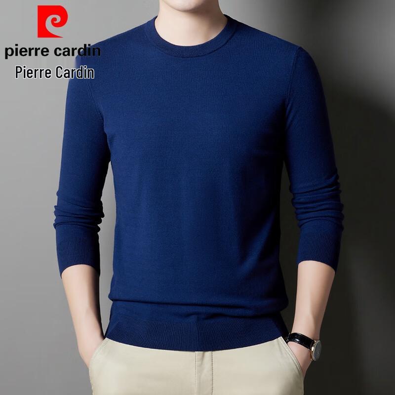 Pánský svetr Pierre Cardin s kulatým výstřihem, tenký úplet