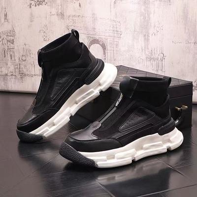 Scarpe Uomo Nuove di Lusso Primavera Autunno Suola Spessa Rialzanti Scarpe Casual per Esterno Comode Resistenti all'Usura Scarpe Sportive