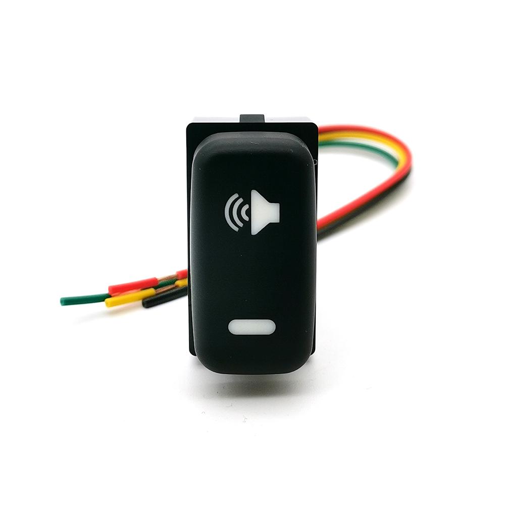 

Modified Car Red LED Light Volume Switch Button for Mitsubishi Outlander 06-12 Lancer Pajero Triton L200 ASX Unlocking Switch