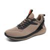 Men's shoes large size autumn and winter new running shoes flying woven breathable sports shoes fashionable men's casual shoes