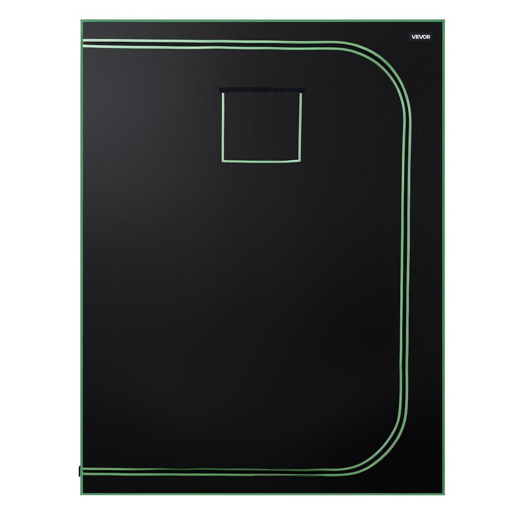 Indoor Grow Zelt Kit, 150 x 150 x 200cm, Indoor Pflanzenzelt mit Vollspektrum LED Grow Light & Belüftungssystem, 600D Hochreflektierendes Mylar, Anbau