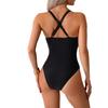 Europeisk & Amerikansk 2025 Dam Etdelad Patchwork Snabbtorkande Bikini Badkläder