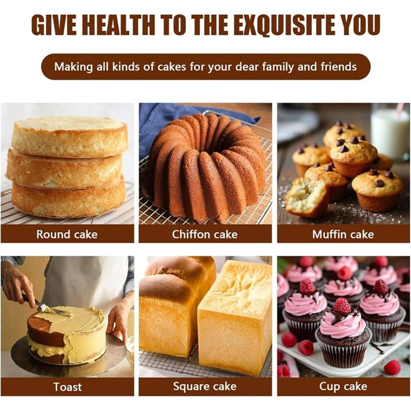Kitchen Silicone Baking Loaf Pans Non-Stick Cake Pan Bakeware for Oven Silicone Molds for Cupcakes Donuts Muffin
