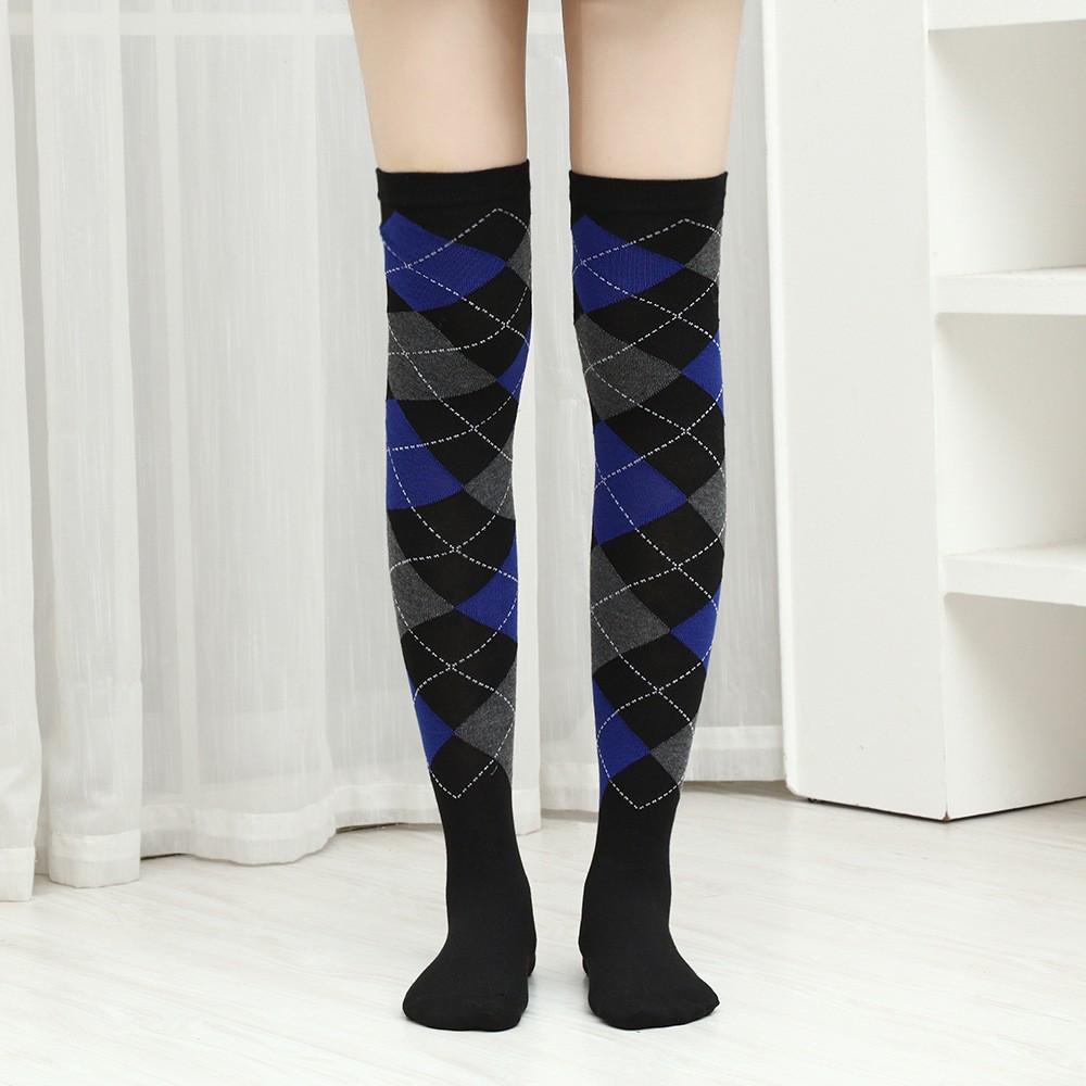 European & American Diamond Lattice Compression Leggings: High Elastic, Non-Snag, Slim Fit Cycling & Sports Socks