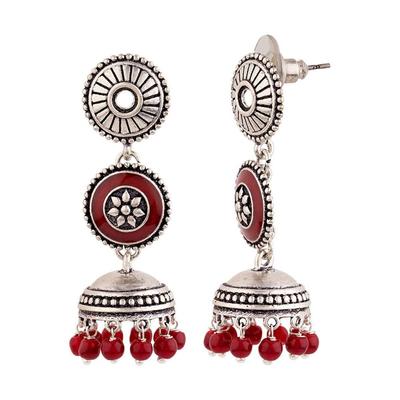 Rangabati Layered Drop Earrings Jewellery For Women
