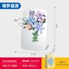 Senbao Building Block Flower Square Photo Frame Educational Assembled Toys Desktop Decoration