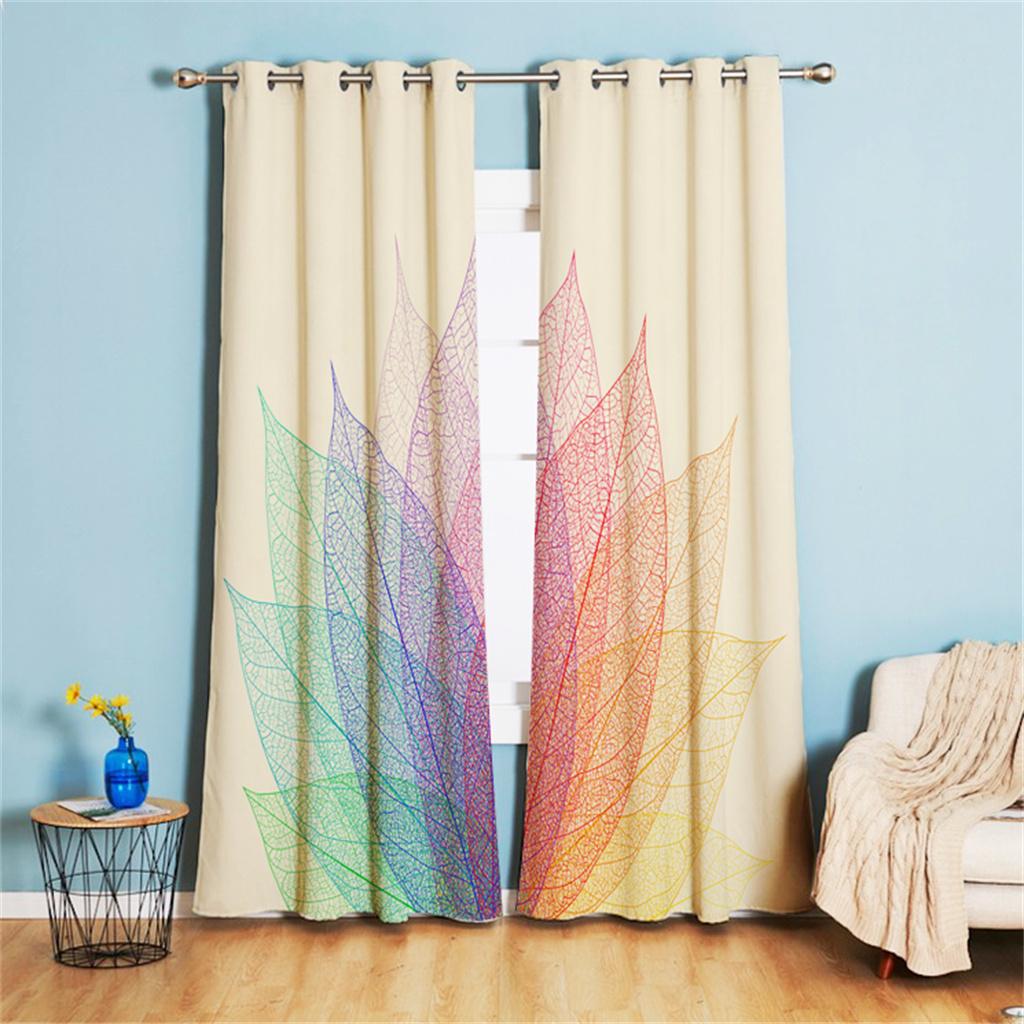 Kokospalm Rosa Blomma Grönt Blad Fönstergardiner i Barnrum Vardagsrum Hall Behandlingar Kök Inredning Draperier Persienner