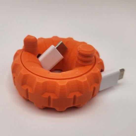 Halka Şeklinde Kablo Düzenleyici Kulaklık ve Şarj Kablosu Sarıcı Taşınabilir Kablo Yönetimi Ev Ofis Seyahat İçin