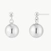 MERCURY [silver 925] Silver Ball Drop Earring