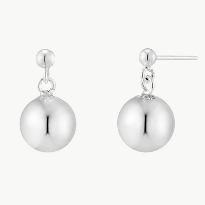 MERCURY [silver 925] Silver Ball Drop Earring