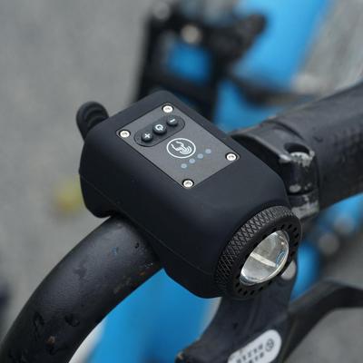 Buzinas Eletrônicas para Bicicleta de Montanha Sino Lâmpada LED de Alta Luminosidade Recarregável para Guidão para Ciclismo ao Ar Livre Luz de Buzina para Bicicleta