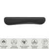 Rubber Memory Foam Wrist Rest Mouse Pad Extra Thick Non-Slip Base Wear Resistant Ergonomic Keyboard Mouse Wrist Support Pad