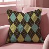 Argyle Texture Cushion Cover MultiScene Pillow Cover for Home  Car  Reversible Soft  Durable for Daily Use
