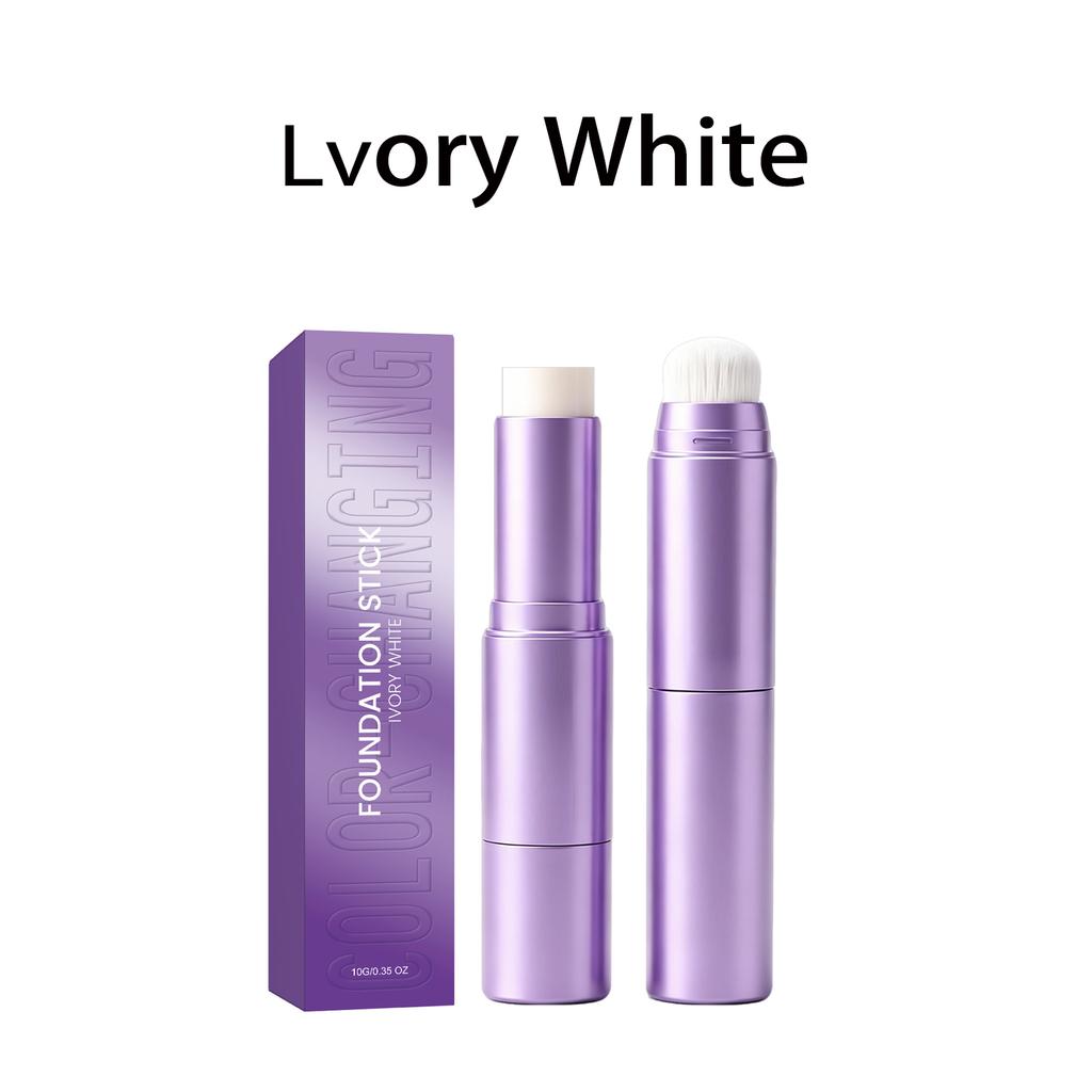 Stick Fondotinta Colore Variabile a Doppia Testa Alta Coprenza Idratante Lunga Tenuta Finish Impeccabile Adattamento Intelligente del Tono Trucco 10g