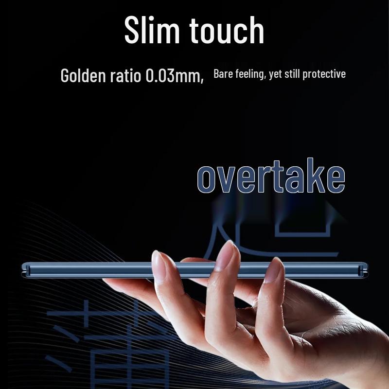 Vivox Fold 5 Transparent Silicone Drop-Proof Case - High-End Feel, PC Protective
