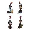 African Woman Figure Statues Woman Figure Girl Tribal Lady Figure Gift Giving