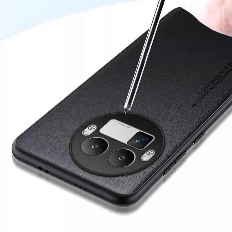 For Realme GT8 Pro Plain PU Leather Matte Case For Realme GT 8 GT8pro Silicone Ultra Thin Soft Frame Shookproof Bumper Cover