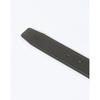 Daks Black Buckle Dd Logo Embossed Leather Belt Dbbe6e048bk