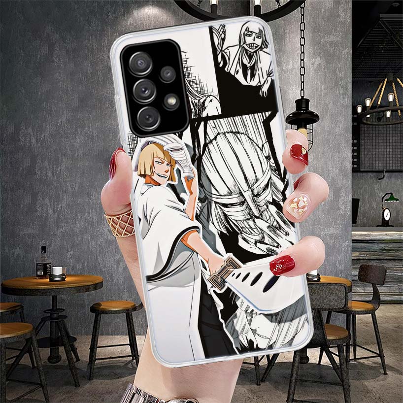 Bleach Shinji Hirako Soft Phone Case For Samsung Galaxy A12 A22 A32 A52 A72 A02S A51 A50S A71 A70 A31 A20S Note 20 Ultra S10 A10