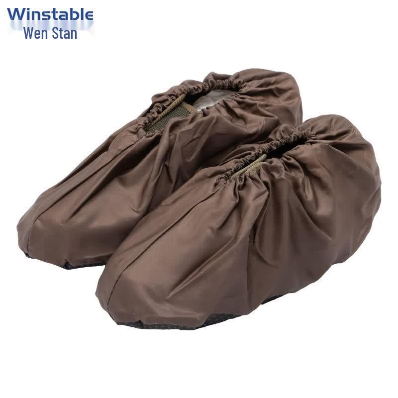 Wensitan W5549 Universal Waterproof Non-slip Thickened Shoe Covers (5 Pairs) Universal (fits 36-43)