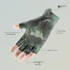 Men's Summer Breathable Ice Silk Fishing Gloves - Half Finger, Sun Protection, for Driving & Riding