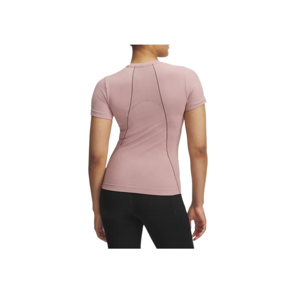 Under Armour Vanish Seamless Fashion Comfortable Casual Versatile Short Sleeve Regular T-Shirt Women Tops 6000642-673