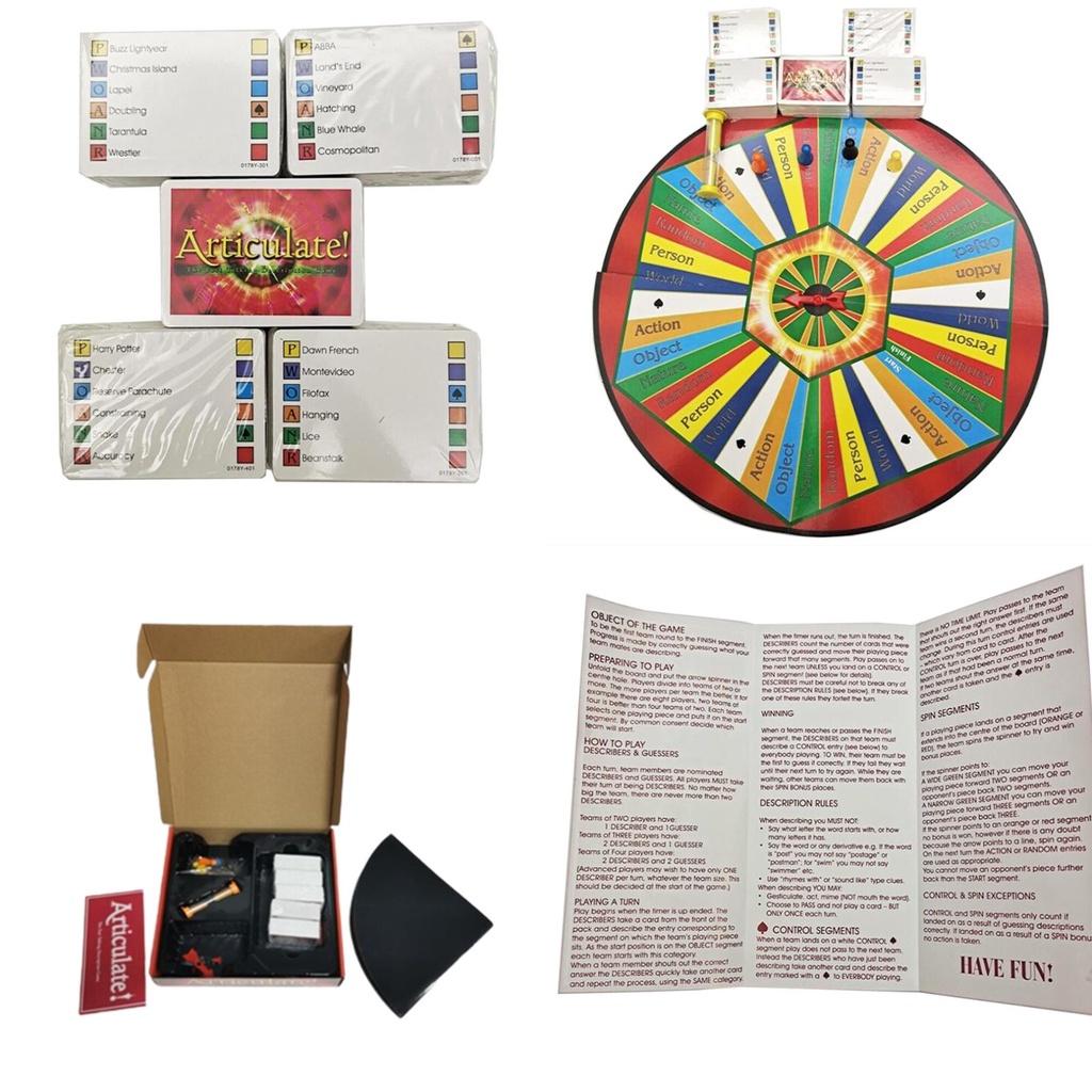 Articulate Game The Fast Talking Description Board Game For 4-20 Players