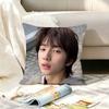 Kpop Idol JJuhoon Pillow Case Living Room Sofa Cushion Cover Suitable For Home Bedroom Room Decoration