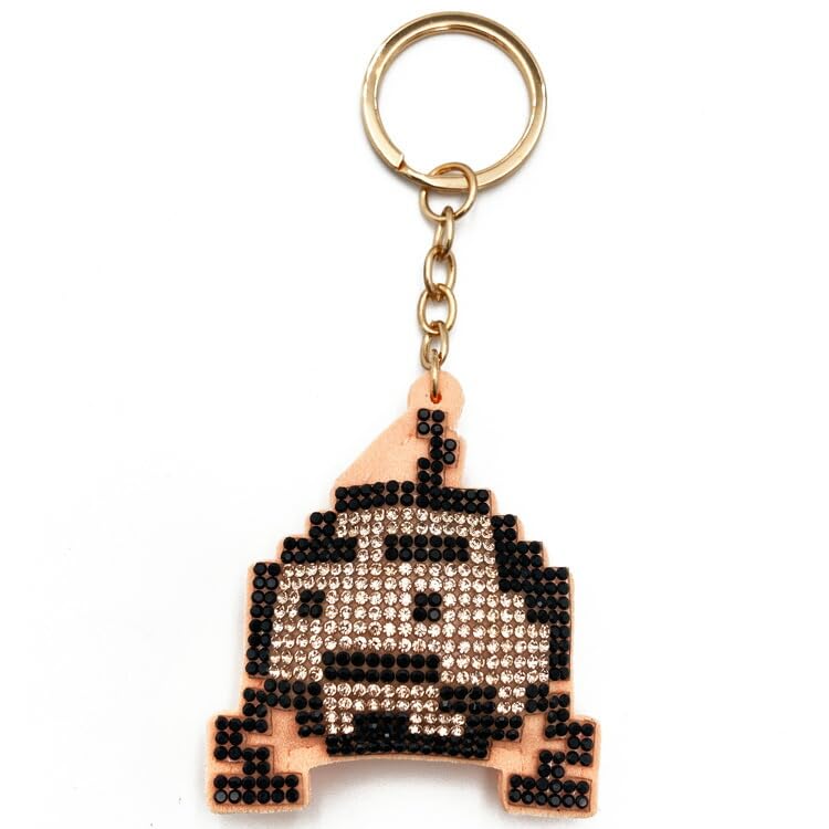 

BANDAI Tamagotchi Rhinestone Keychain Oyajitchi H6 x W5 x D2cm TG-RSK-OY