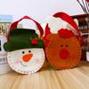 Non Woven Handbag Christmas Decoration Gift Bag Christmas Day Children's Candy Apple Bag Holiday Atmosphere Gift Bag