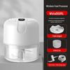 Wireless Mini Garlic Masher - Multi-function Automatic Cooking Tool