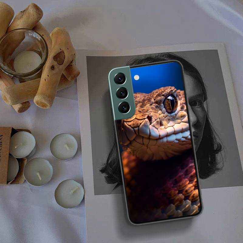 Forest Vipers And Pythons Phone Case For Samsung Galaxy S22 S25 Ultra S21 S10 Plus S26 Edge S20 S23 S24 FE Cover Silicone So