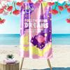 Kirby Cute Art Print Beach Towel, Large Soft Quick Dry Towel for Beach Camping Swimming