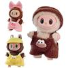 Plush Christmas Clothes Suspender Trousers Clothing Ornament No Dolls
