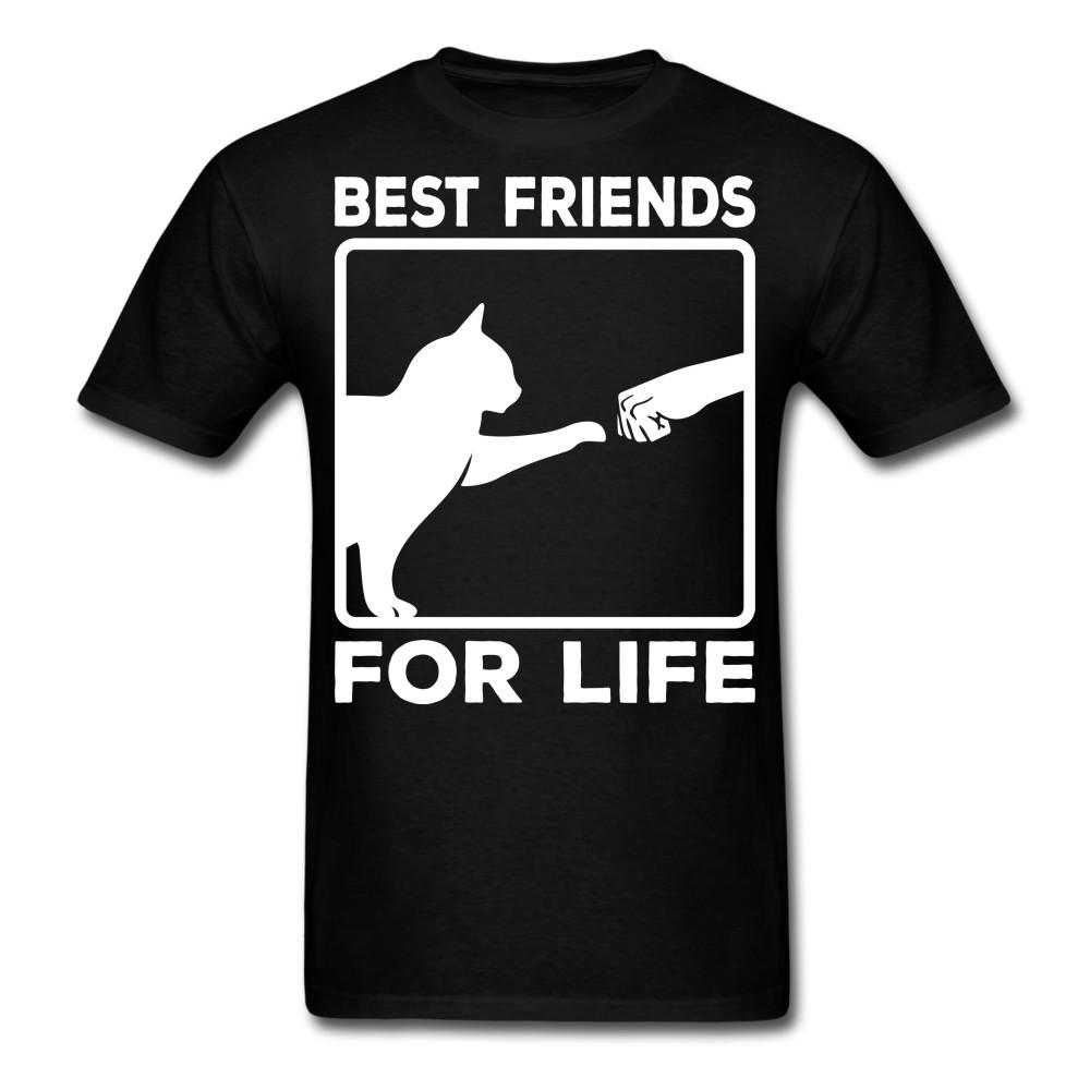 

Best friends for life shirt cat T-Shirt size S-6XL L