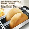 1pc 2-Slice Toaster Stainless Steel Toaster Home Toaster Breakfast Sandwich Maker Kitchen Stuff Clearance Kitchen Accessories