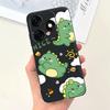 For Tecno Spark 20C Case BG7n Cute Dinosaur Cartoon Cover Soft Silicone Phone Case For Tecno Spark 20 Pro Spark20 C Shell Bumper