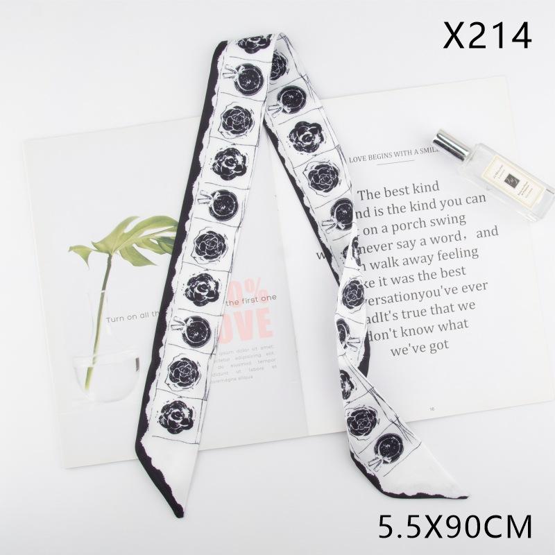 Seidentuch Schleife für Tasche Lang Vielseitig Streamer Gebundenes Haar Damenband Haarschmuck Stirnband