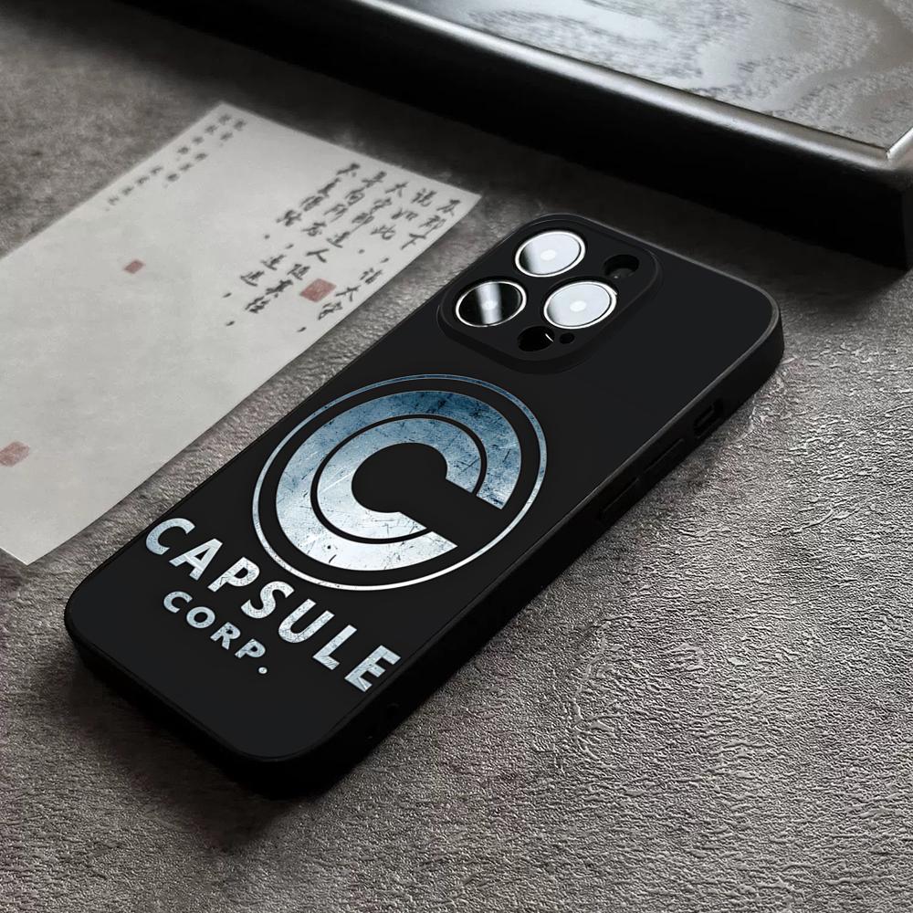 Capsule Corp Skullies Phone Case For 15 Pro Max For Iphone 14 16 Pro Max 12 Mini 11 13 Pro Xr X Xs 8 7 Plus Back Cover