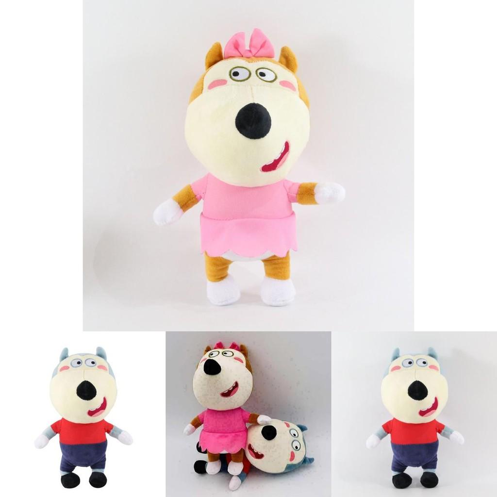 Adorable 25cm Wolfoo Lucy Plush Toy Soft And Cuddly Stuffed Cartoon Doll