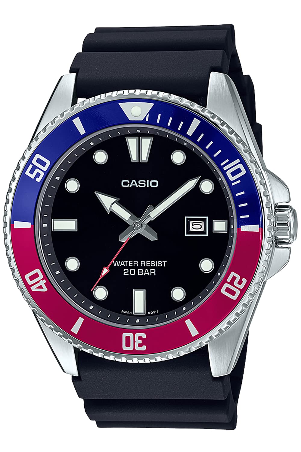 

[Casio] Часы Casio Collection Мужские черные MDV-107-1A3JF