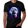 Conure Howling At the Moon TShirt Sports Casual Short Sleeve Cotton Tee