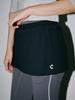Chaebteoegseu Lineless Cover-Up Skirt (Black)