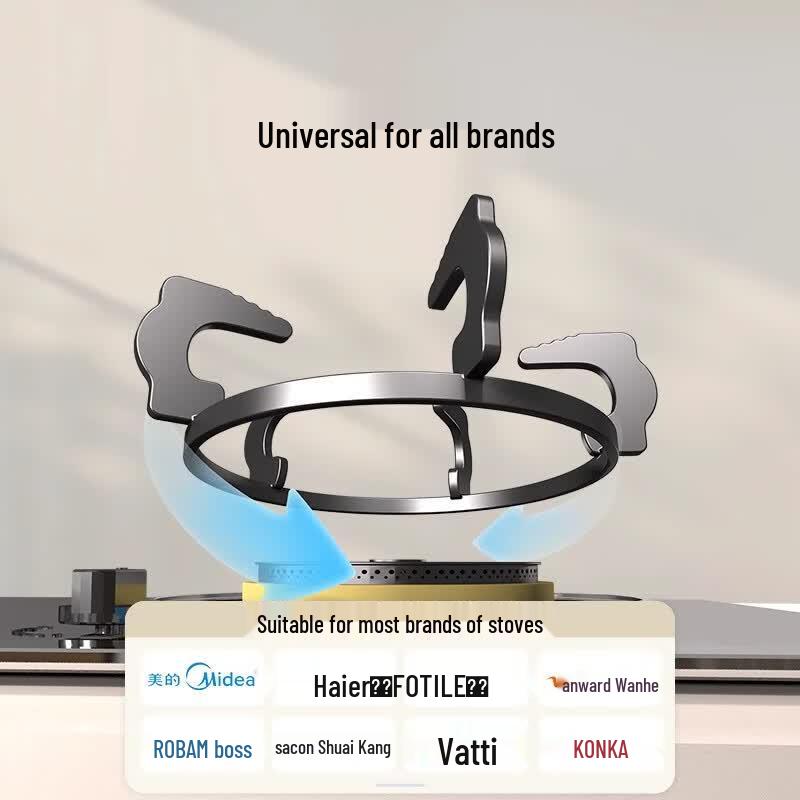NaiDuo Universal Embedded Gas Stove Pot Support