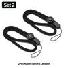 Lanyard Hand Adjustable Wrist Strap For GoPro Hero 13 12 11 10 9 Insta360 SJCAM SJ4000 AKASO DJI Osmo Action Camera Accessories